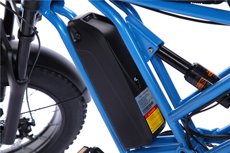 US EU Ready for Shipment T20-C Fatbike 48v Fat Tire 20 Inch Beach Cruiser Electric Fat Bike 500W 750w Snow Electric Bike (3)