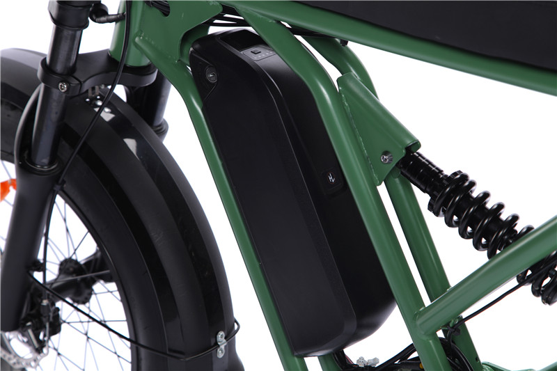 US EU Ready for Shipment T20-D Ce Rohs Ebike Big Tires Fat Bike 500w 48v E Bike Aluminum Alloy Electric Mountain Bike 20 Inch Beach Cruiser Fatbike (4)